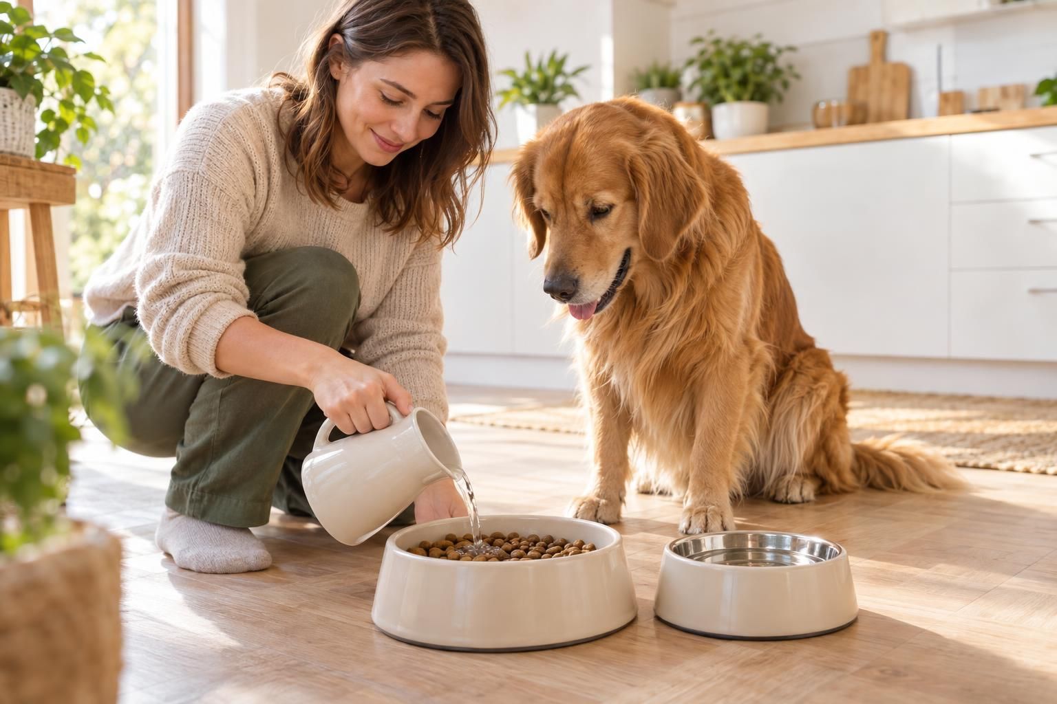 Comment réhydrater les croquettes de votre chien en toute sécurité découvrez comment réhydrater les croquettes de votre chien en toute sécurité, avec la bonne quantité d’eau et les précautions à prendre.