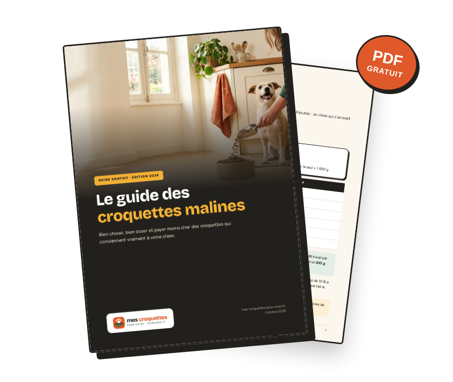 Couverture du guide gratuit des croquettes malines